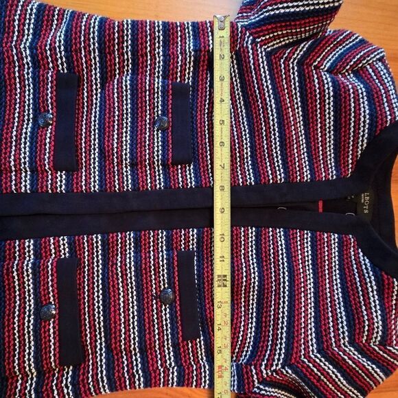 Talbots Size P womens blazer red, white and blue - Picture 9 of 10